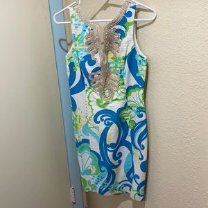 Worn once, dry cleaned no flaws